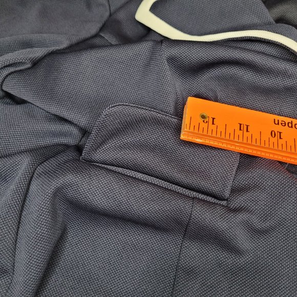 Nautical Blazer Soho Apparel LTD Navy Blue and White Small Collared Butt… - Picture 7 of 9